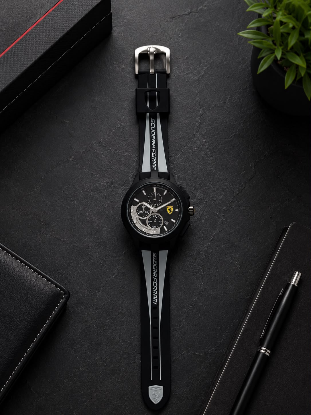 Ferrar_i Chronograph Black Blue_S1