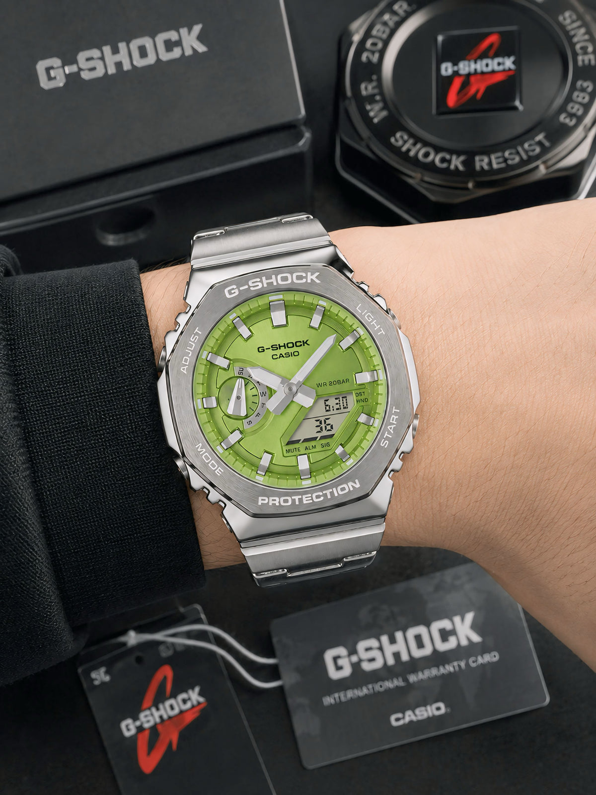 *G-SHOCK GM-B2110D ALL WORKING WITH AUTO-LIGHT_S21