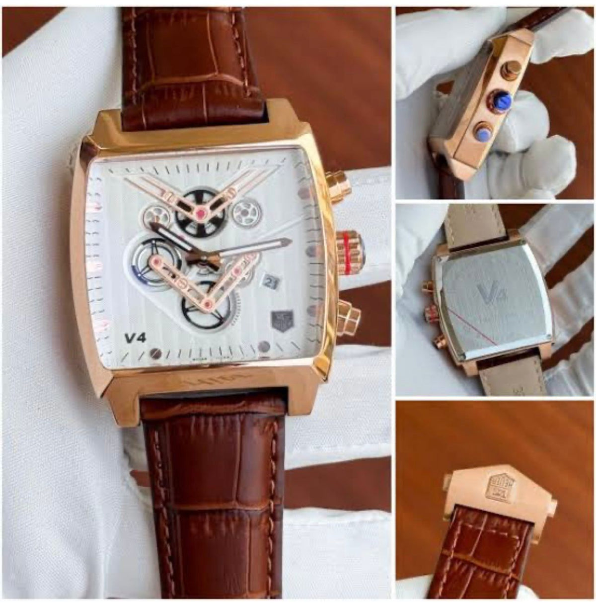 TAG@ HEUER V4 100 METER PREMIUM SQUARE MODEL_S20