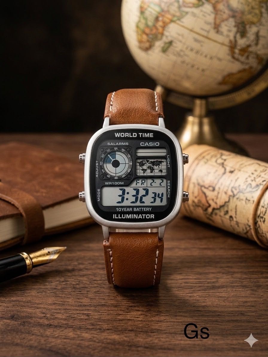 C_asio digital illuminator unisex’s watches_G7
