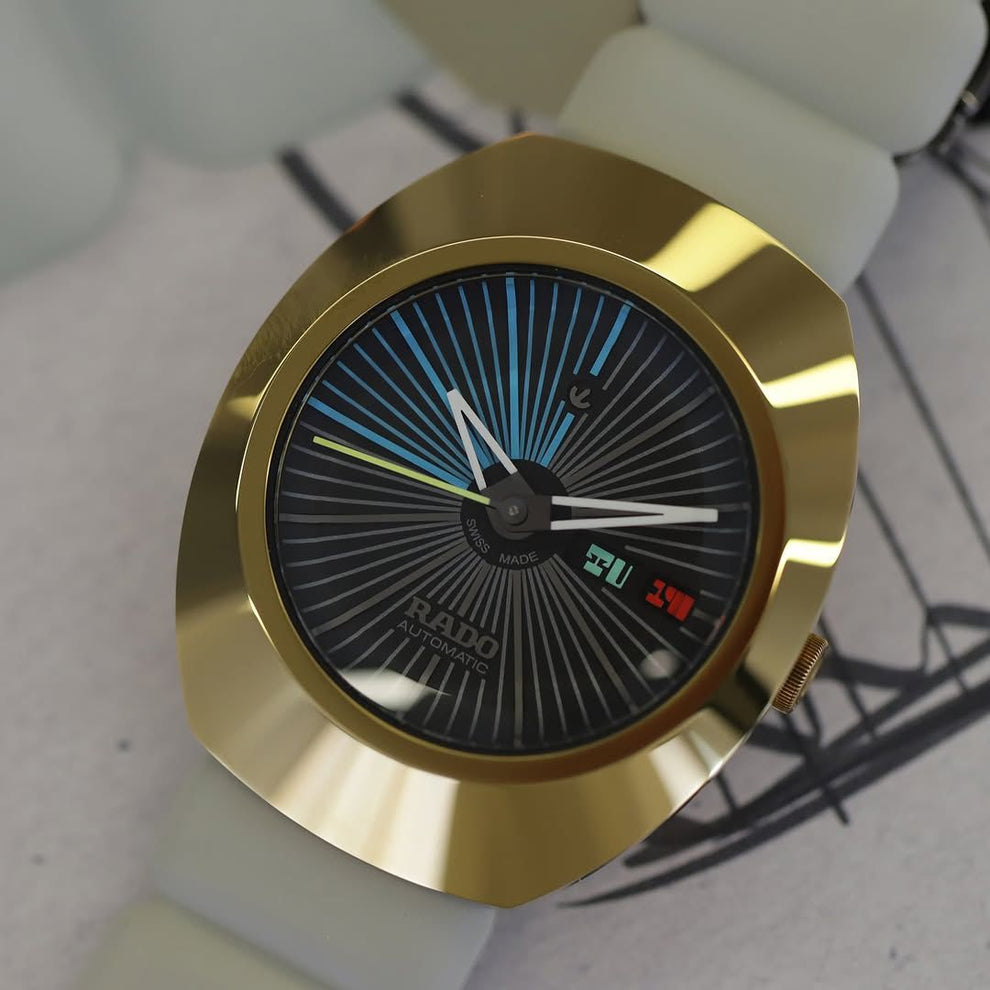 Ra@do DiaStar Special Edition – Gold Ceramos, Gray Rubber