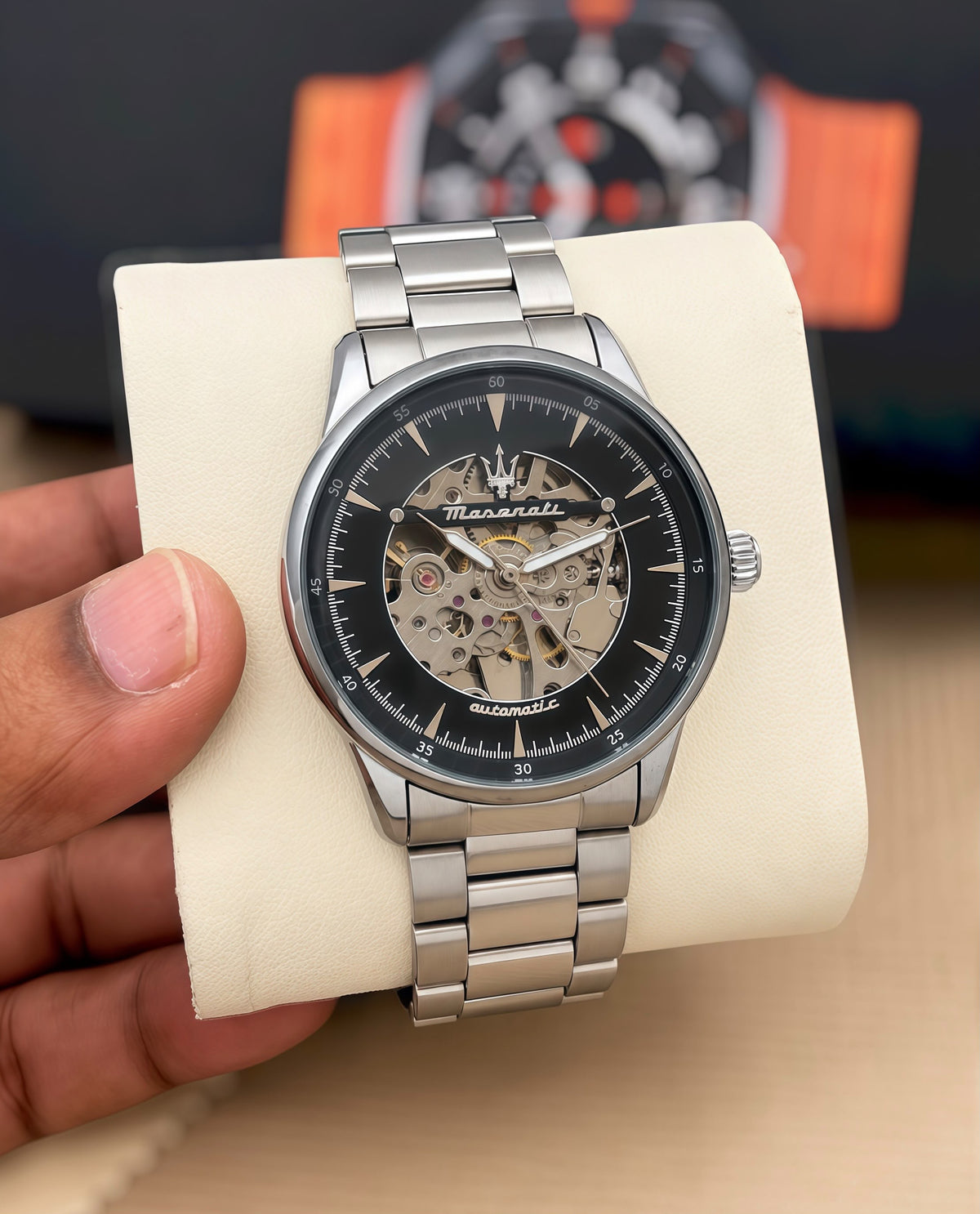 Luxury Automatic Mechanical Menβs Watch β Premium Stainless Steel Self-Winding Watch_S4