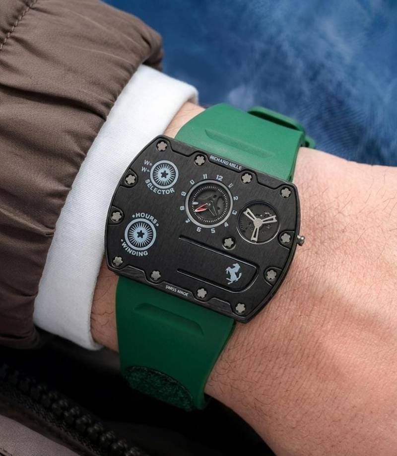 Ric@rd Mille RM UP-01 Ferrari Ultra-Thin – Limited Edition Titanium_J6