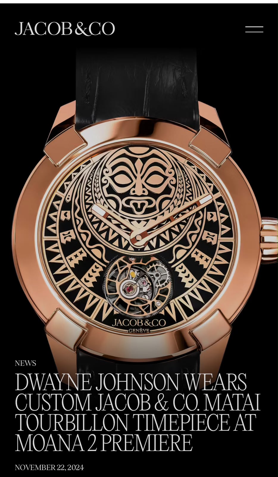 Elegance & Luxury Golden Round Jacob & Co | Limited Editions_J2