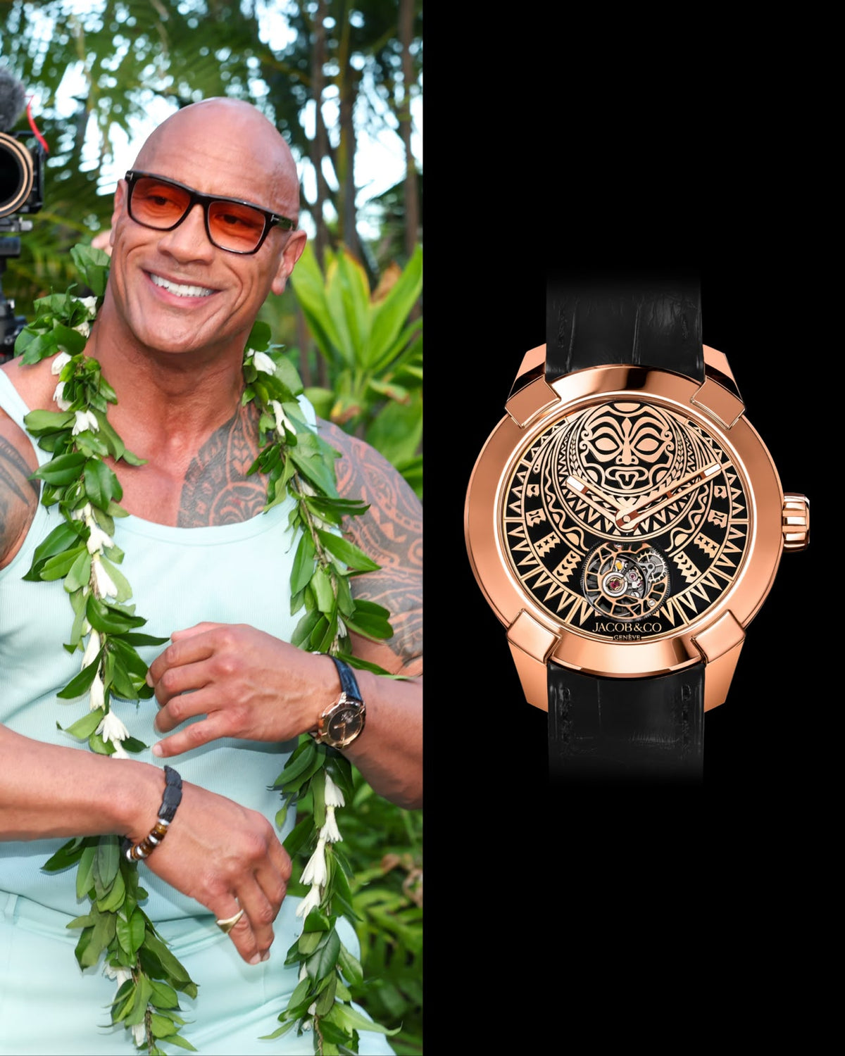 Elegance & Luxury Golden Round Jacob & Co | Limited Editions_J2