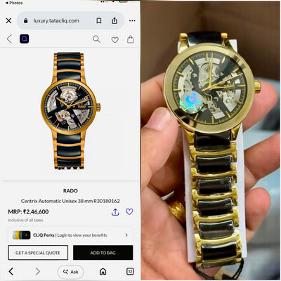 R@ADO CENTRIX AUTOMATIC DIAMONDS – OPEN HEART JUBILÉ EDITIO_S2