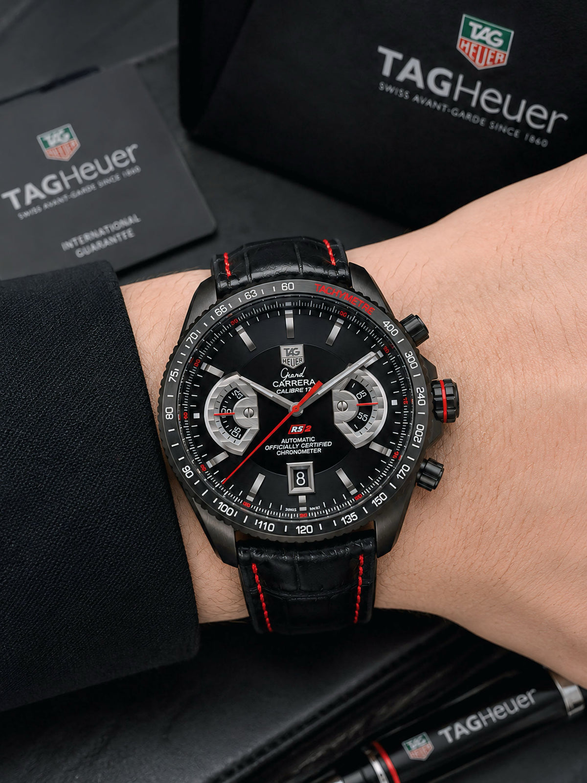 ✅ *Not forgetting its racing Heritage, A stealthy, shaped chronograph design steeped in the 1970s is revived for modern watch collectors._S19 ✅