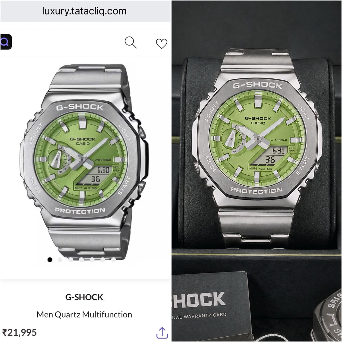 *G-SHOCK GM-B2110D ALL WORKING WITH AUTO-LIGHT_S21