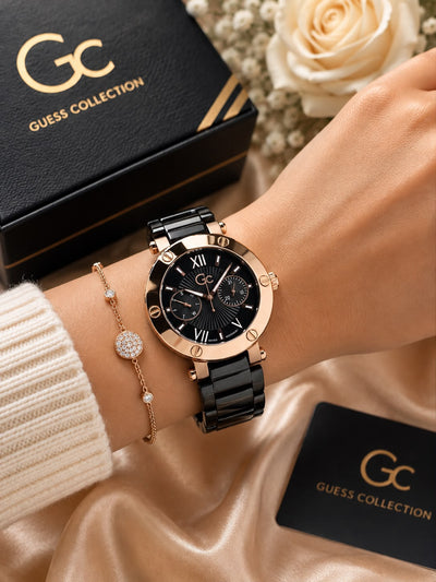 GC AURA SERIES – ELEGANT BLACK & ROSEGOLD LUXURY FOR WOMEN_S_L8