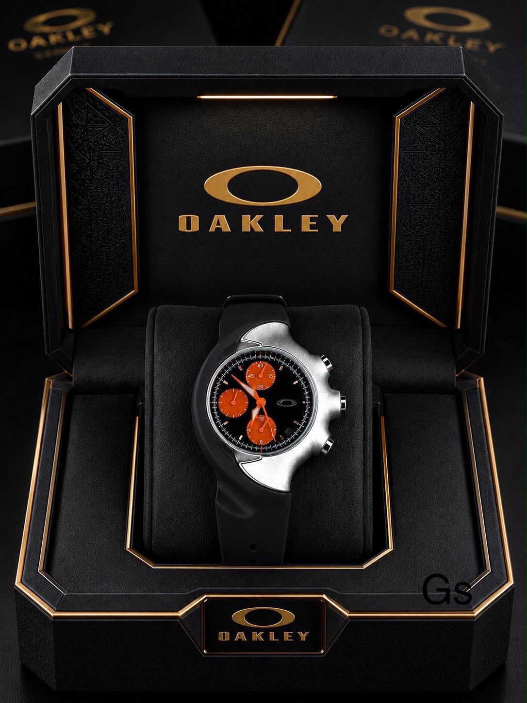 Oakley Detonator SilverEdge Chronograph Watch_G2