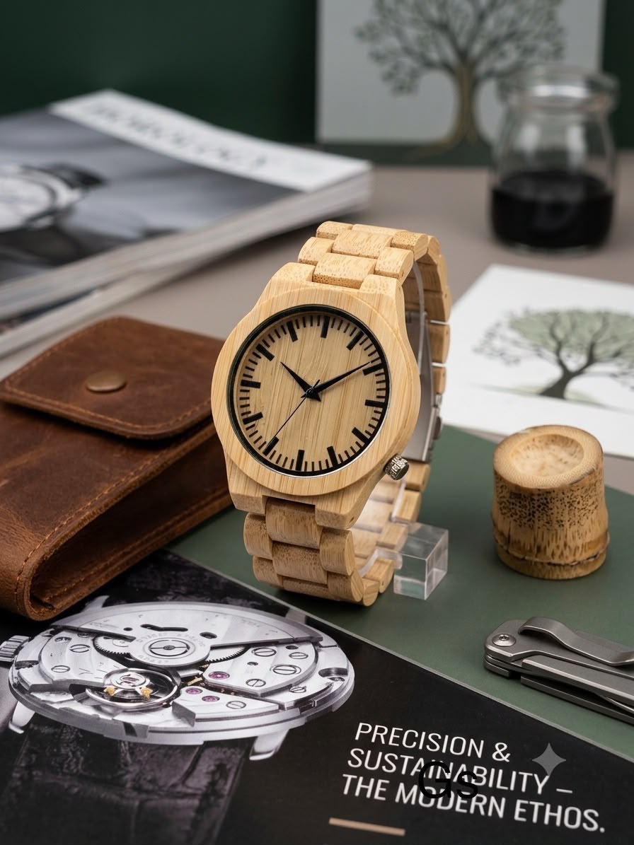 BambooCraft Luxury Wooden Men’s Watch_G5