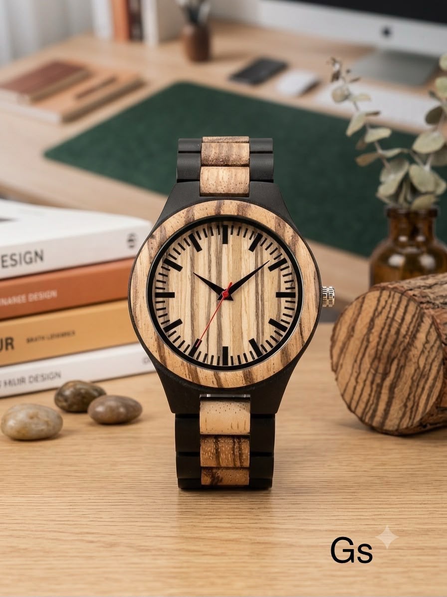 BambooCraft Luxury Wooden Men’s Watch_G5