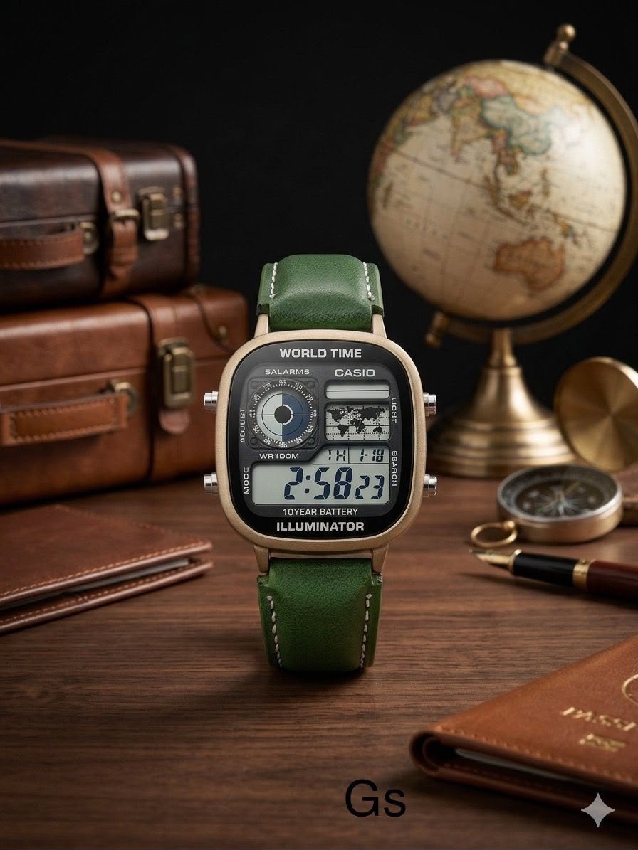 C_asio digital illuminator unisex’s watches_G7