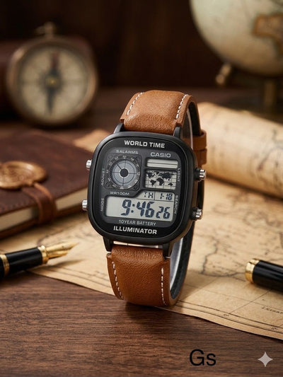 C_asio digital illuminator unisex’s watches_G7