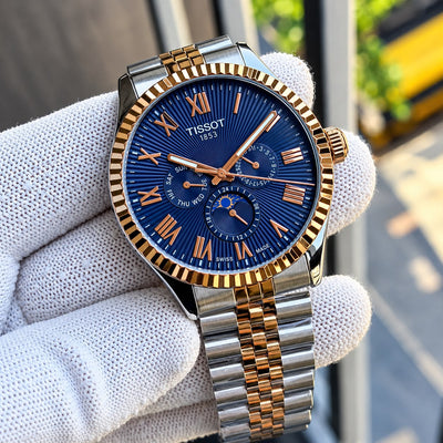The Tissot 1853 Sun-Moon is precision, luxury, traditional and contemporary all displayed in a superb timepiece_BH2