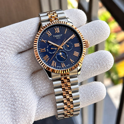 The Tissot 1853 Sun-Moon is precision, luxury, traditional and contemporary all displayed in a superb timepiece_BH2
