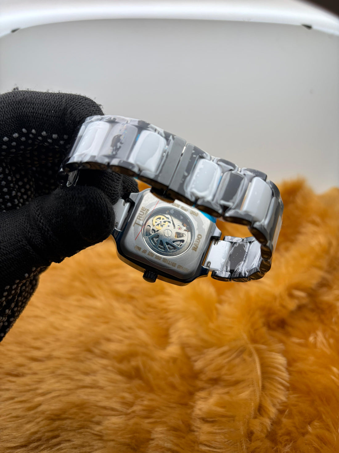 R@do True Square Automatic Open Heart Diamonds Limited Edition_J10