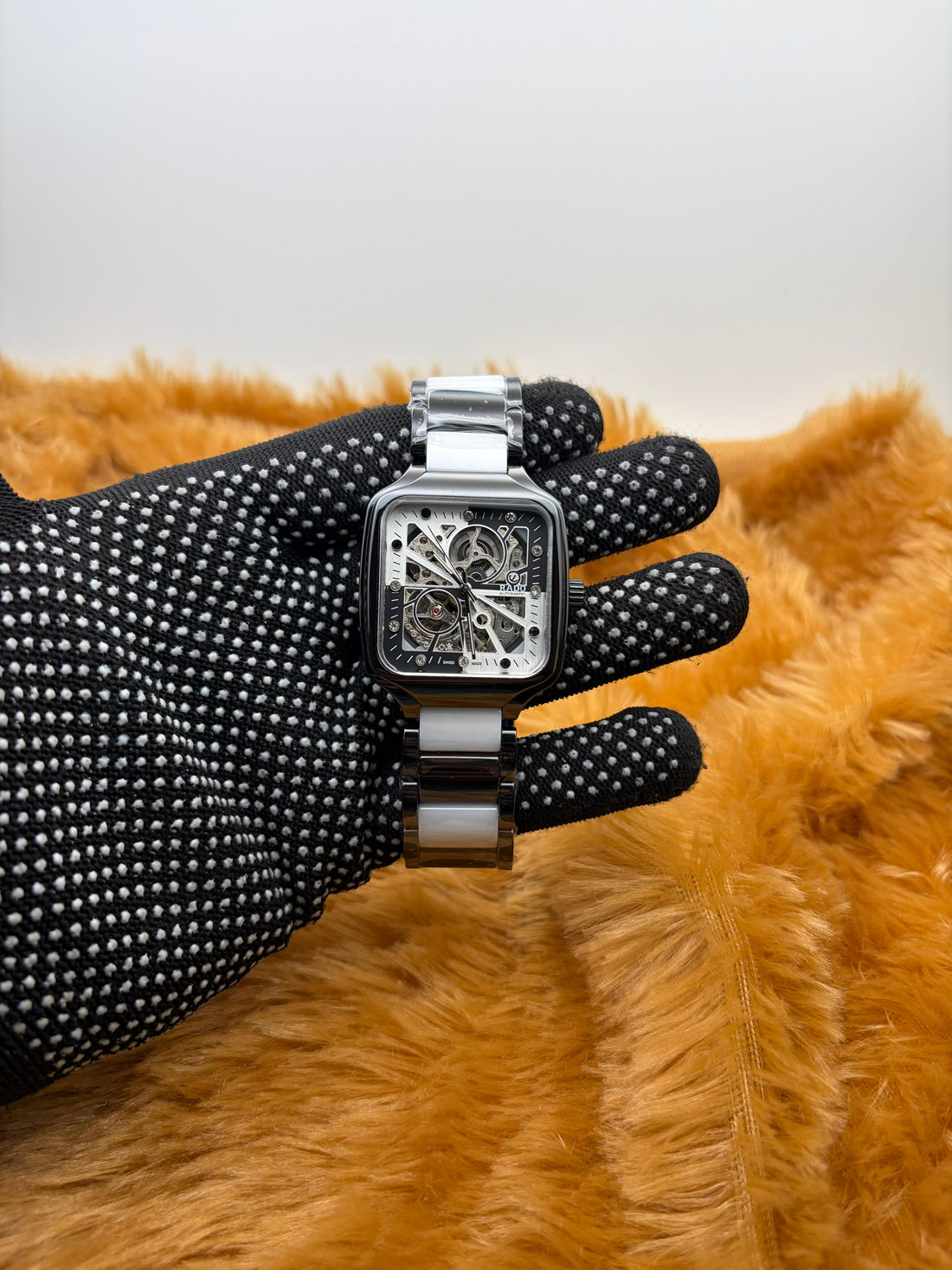 R@do True Square Automatic Open Heart Diamonds Limited Edition_J10