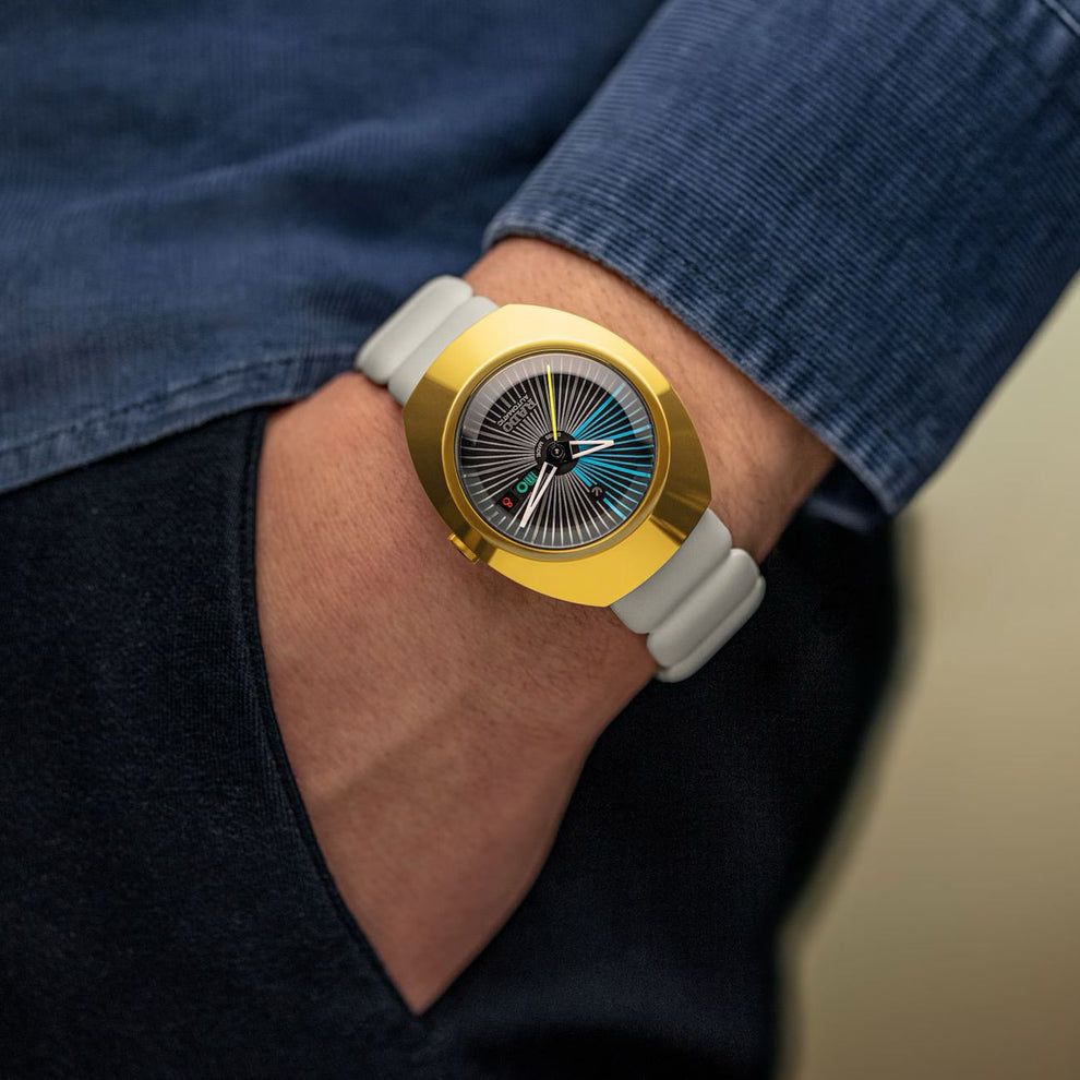 Ra@do DiaStar Special Edition – Gold Ceramos, Gray Rubber