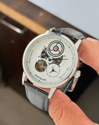 MONTBLANC Tourbillon Premium Collection Now in leather strap❤️_S6