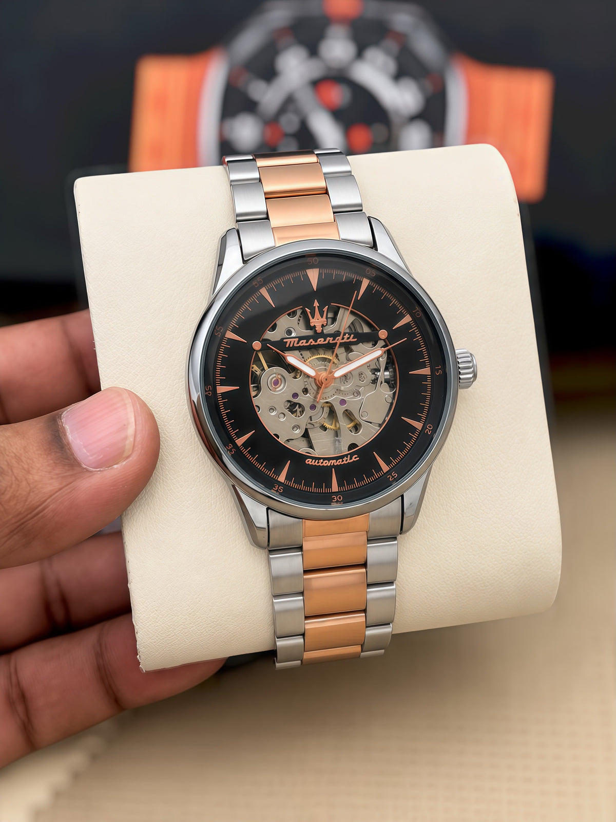 Luxury Automatic Mechanical Men’s Watch – Premium Stainless Steel Self-Winding Watch_S4