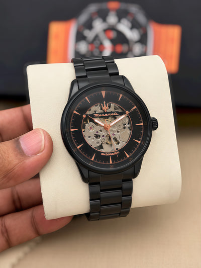 Luxury Automatic Mechanical Men’s Watch – Premium Stainless Steel Self-Winding Watch_S4